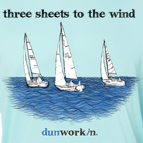 Three Sheets To The Wind Long Sleeve Islander SPF 50+ Performance Tee
