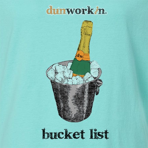 Bucket list Champagne Women's SS V Neck