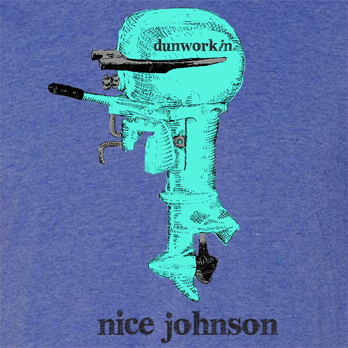 Nice Johnson Unisex Lightweight Cotton/Poly Blend SS Tee