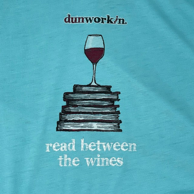 Read Between The Wines Unisex Light Weight Vintage Wash Hoodie