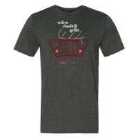 Willys Roadkill Grille Unisex Lightweight Cotton/Poly Blend SS Tee