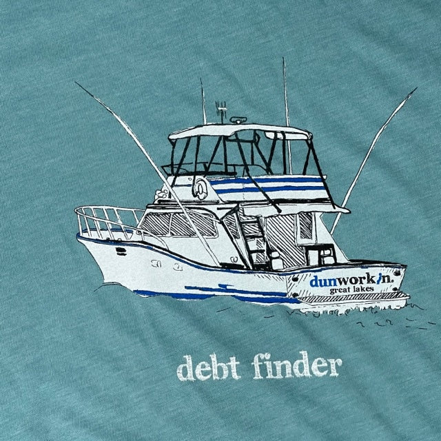 Debt Finder Unisex Lightweight Cotton/Poly Blend SS Tee
