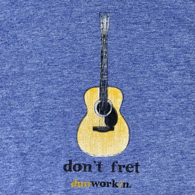 Don't Fret Unisex Lightweight Cotton/Poly Blend SS Tee