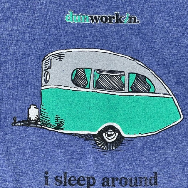 I Sleep Around Unisex Lightweight Cotton/Poly Blend SS Tee