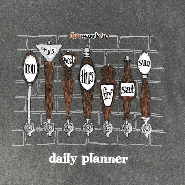 Daily Planner Unisex French Terry Unisex Pouch Pocket Crew