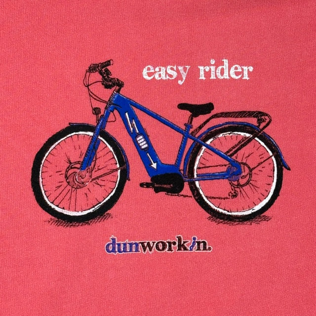 Easy Rider French Terry Unisex Pouch Pocket Crew Neck