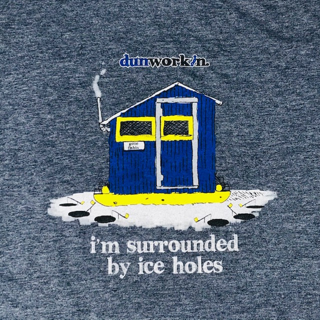 I'm Surrounded By Iceholes Unisex Lightweight Cotton/Poly Blend Tee