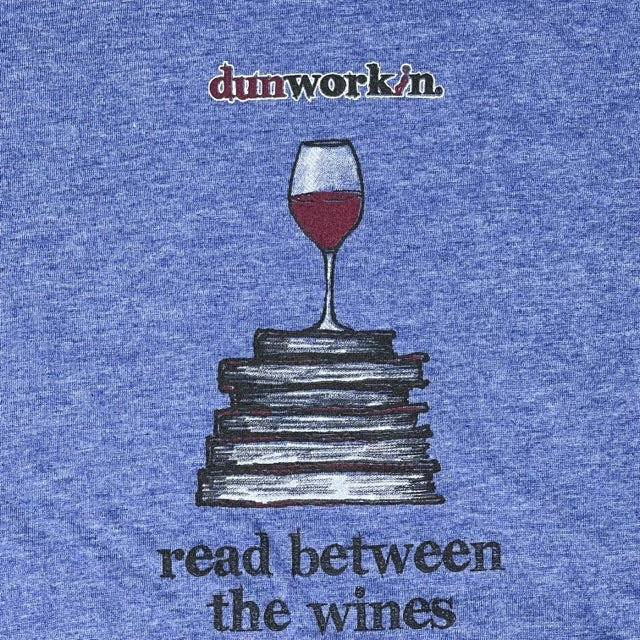 Read Between The Wines Unisex Lightweight Cotton/Poly Blend SS tee