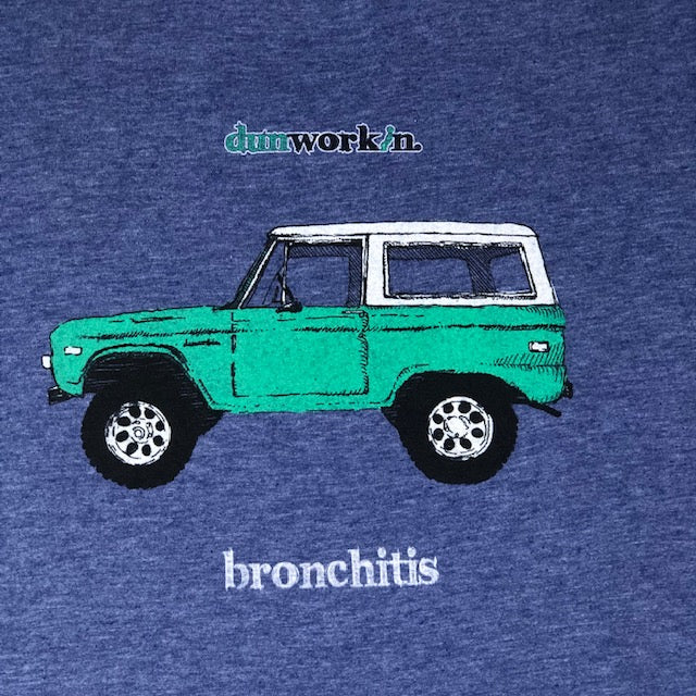 Bronchitis Unisex Lightweight Cotton/Poly Blend SS Tee