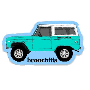 Sticker Bronchitis Die Cut