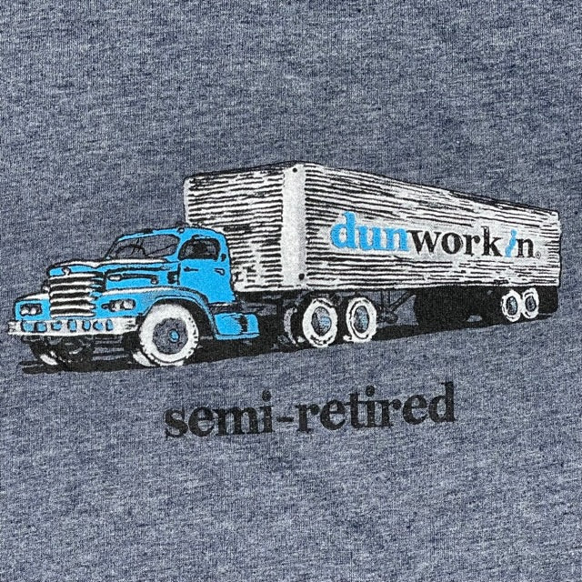 Semi-Retired Unisex Lightweight Cotton/Poly Blend SS Tee
