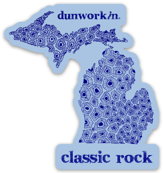 Sticker Classic Rock Die Cut