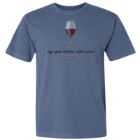 Age Gets better With Wine " Red Wine" Men's Short Sleeve Tee