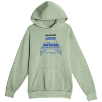 AQUAHOLIC Pontoon Boat Unisex Fleece  Hoodie