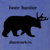 Beer Hunter Unisex Lightweight Cotton/Poly Blend SS Tee