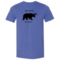Beer Hunter Unisex Lightweight Cotton/Poly Blend SS Tee