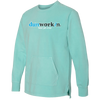 Dunworkin "best Job Ever" French Terry Unisex Pouch Pocket