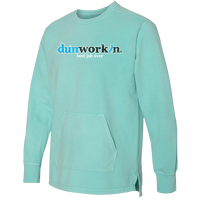 Dunworkin "best Job Ever" French Terry Unisex Pouch Pocket