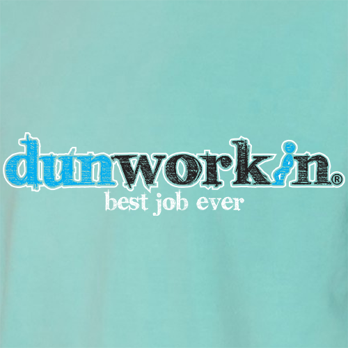 Dunworkin "best Job Ever" French Terry Unisex Pouch Pocket