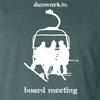 Board Meeting Chairlift Men's Long Sleeve Tee