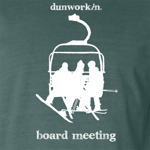 Board Meeting Chairlift Men's Short Sleeve Tee