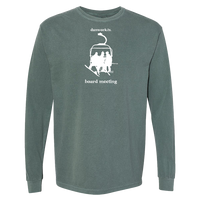 Board Meeting Chairlift Men's Long Sleeve Tee