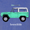 Bronchitis Unisex Lightweight Cotton/Poly Blend SS Tee