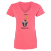 Bucket list Champagne Women's SS V Neck