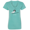 Bucket List Women's SS V Neck