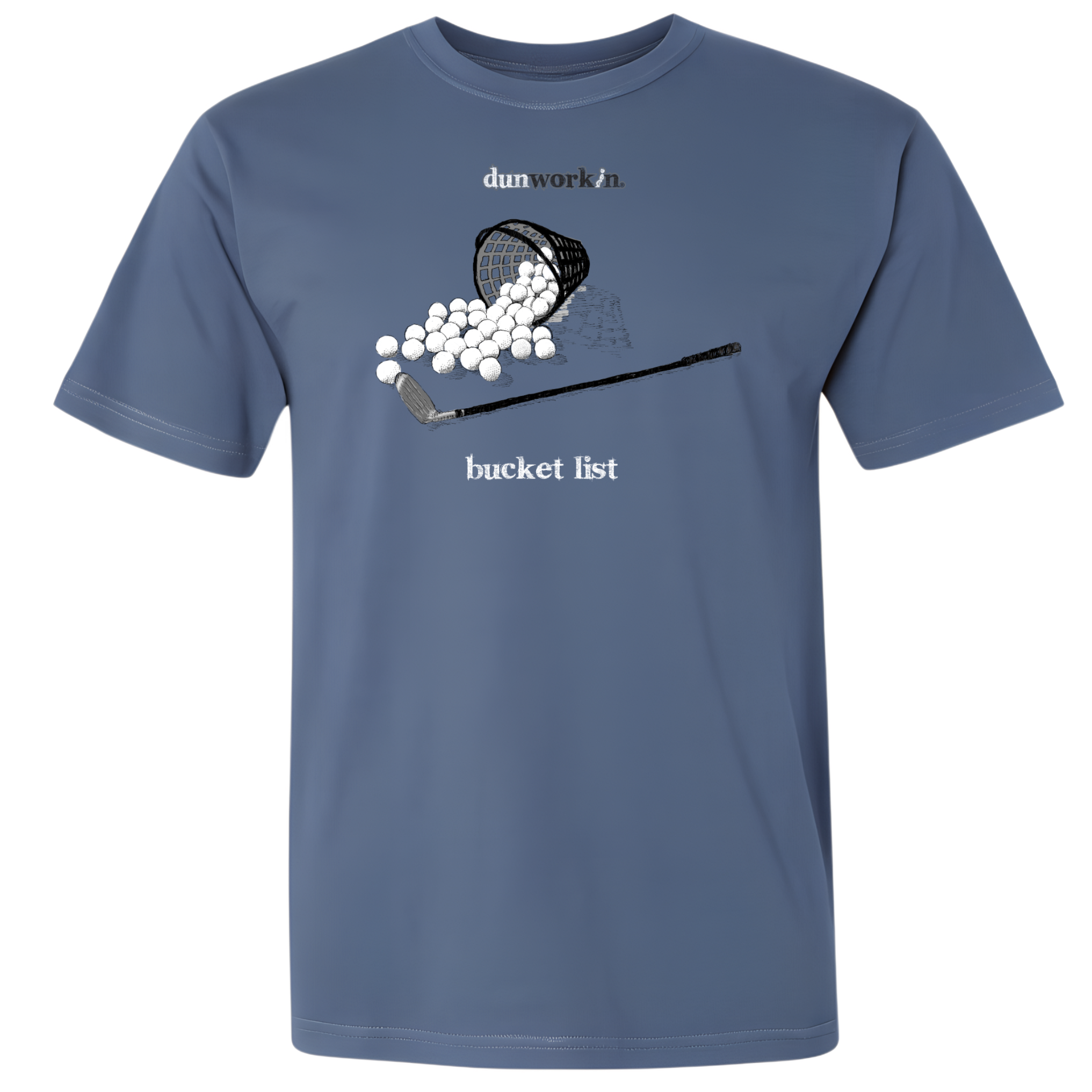 Bucket List Golf Men's Short Sleeve Tee – dunworkin