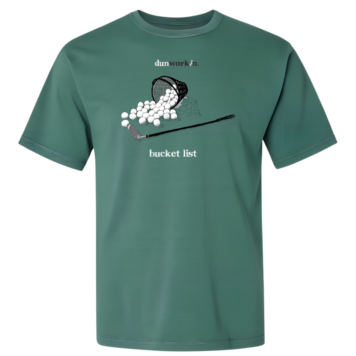 Bucket List Golf Men's Short Sleeve Tee - dunworkin 