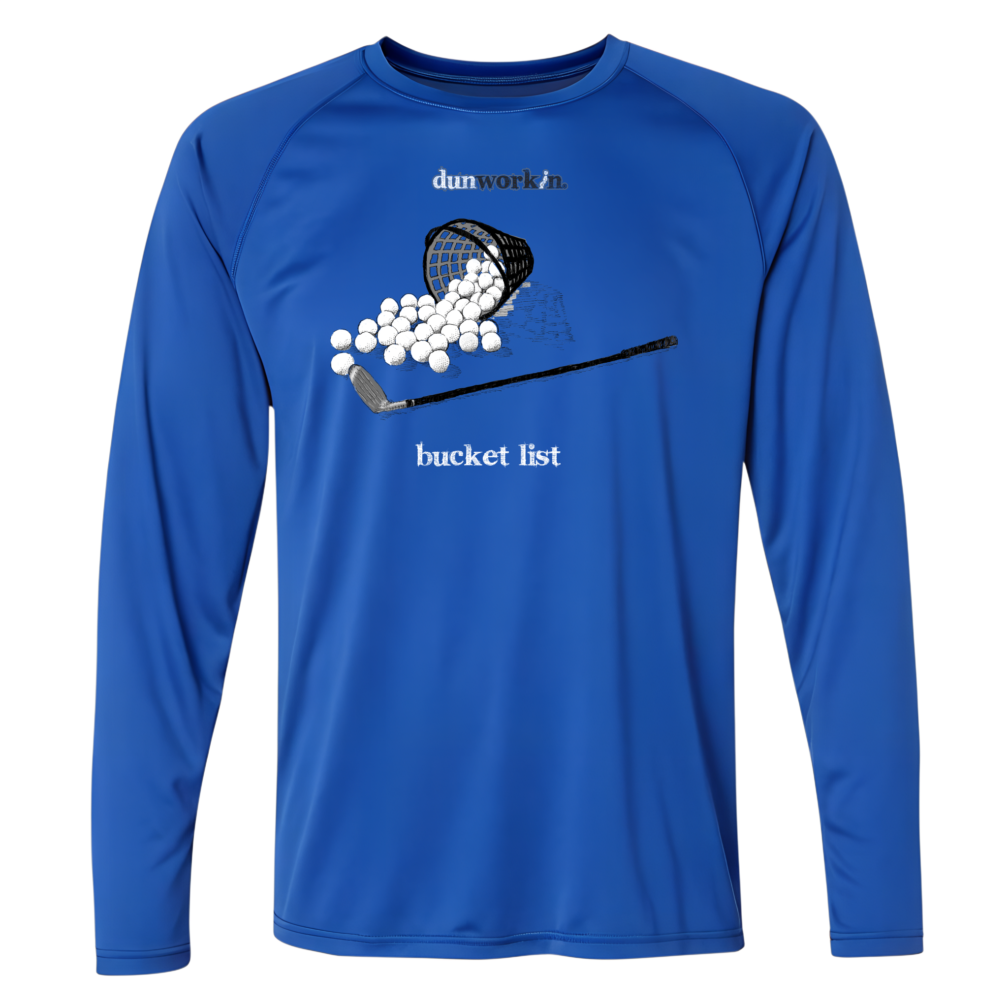 Bucket List Golf Men's Long Sleeve Islander SPF 50+ Performance