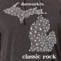 Classic Rock Unisex Light Weight Vintage Wash Hoodie