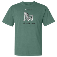 Adirondack Ctrl+Alt+Esc Men's Short Sleeve Tee