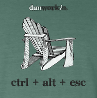 Adirondack Ctrl+Alt+Esc Men's Short Sleeve Tee