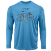 Cycologist Long Sleeve Islander SPF 50+ Performance Tee