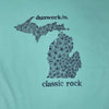 Classic Rock Women's Short Sleeve V Neck Tee
