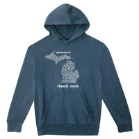 Classic Rock Unisex Fleece hoodie - dunworkin 