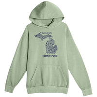 Classic Rock Unisex Fleece hoodie - dunworkin 