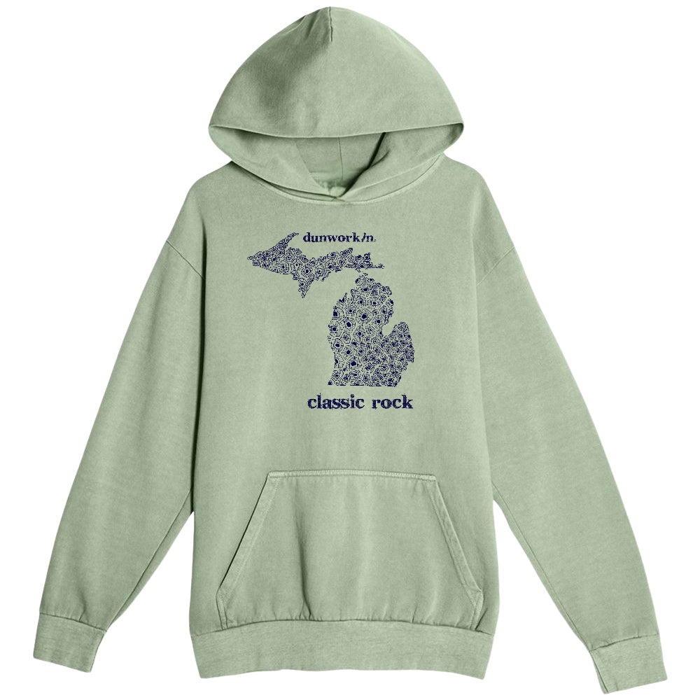 Classic Rock Unisex Fleece hoodie - dunworkin 