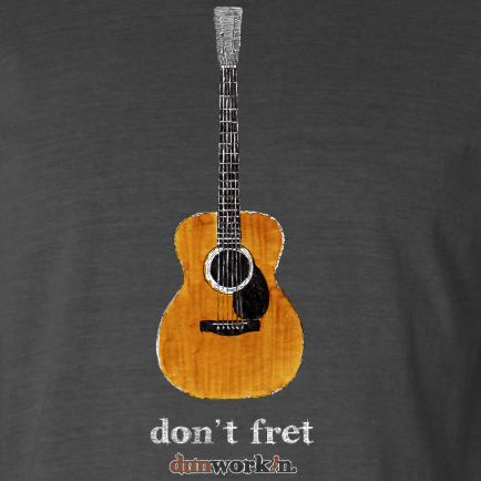 Don't Fret Men's Long Sleeve Tee - dunworkin 