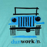 Dunworkin 4x4 Women's Short Sleeve V Neck Tee