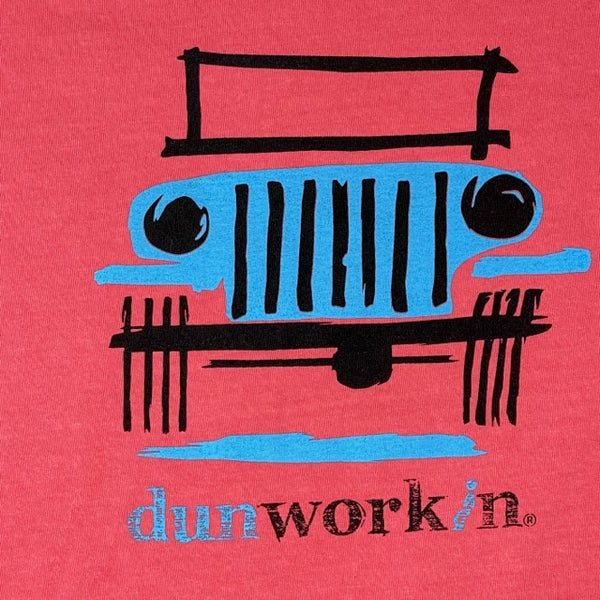 Dunworkin 4x4 Women's Short Sleeve V Neck Tee