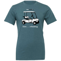 Fore Wheeling Unisex Lightweight Cotton/Poly Blend SS Tee