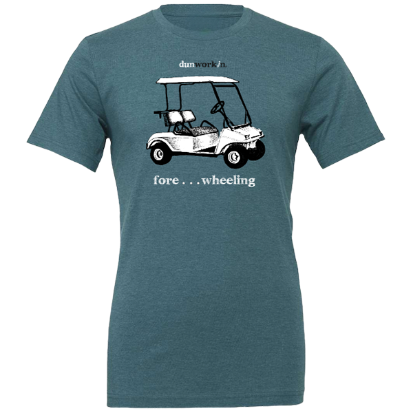 Fore Wheeling Unisex Lightweight Cotton/Poly Blend SS Tee