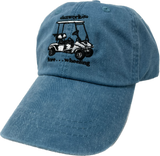 Hat Fore....Wheeling Golf Cart
