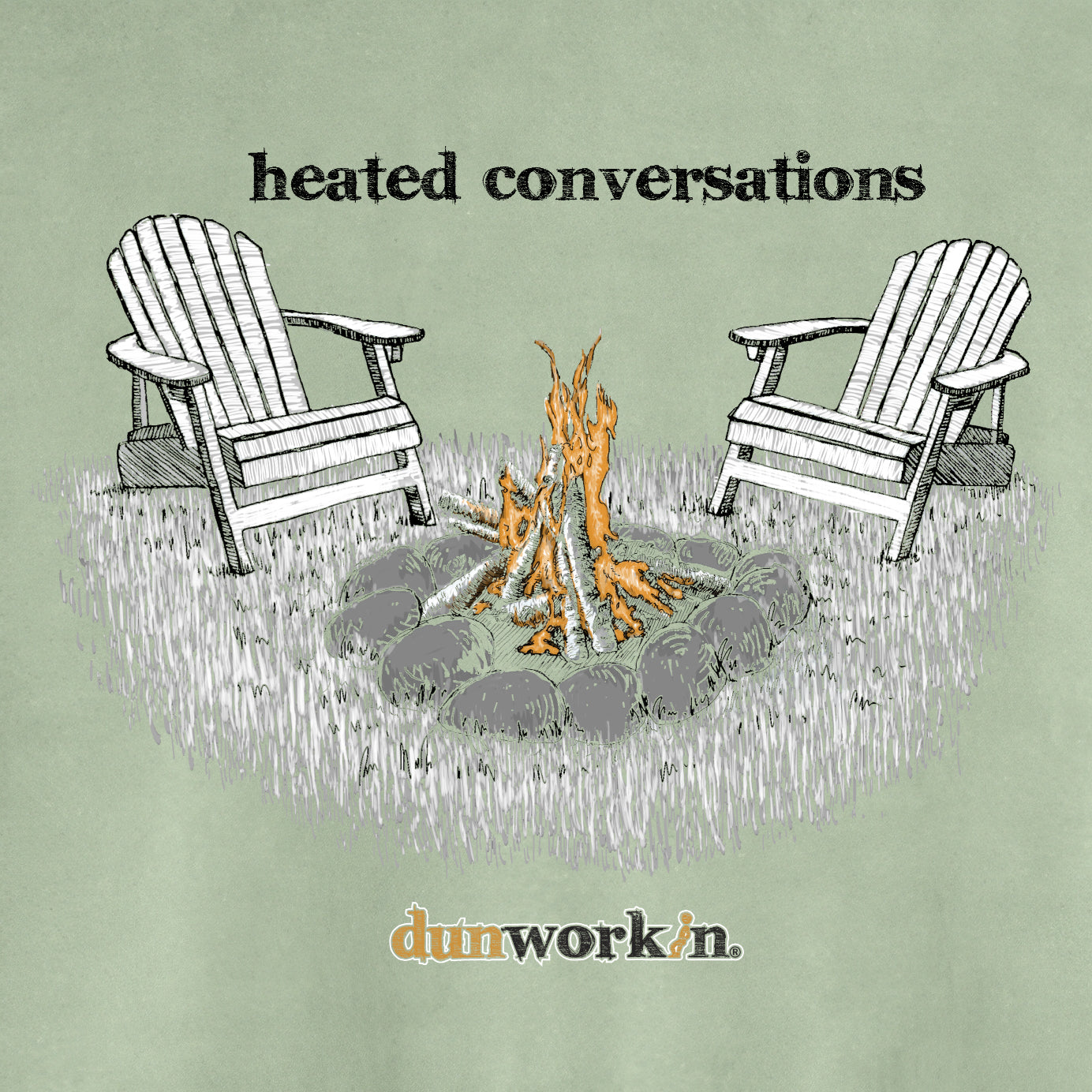 Heated Conversations Fleece Hoodie UNISEX