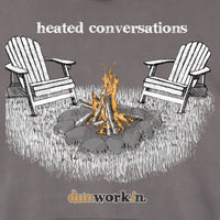 Heated Conversations Fleece Hoodie UNISEX