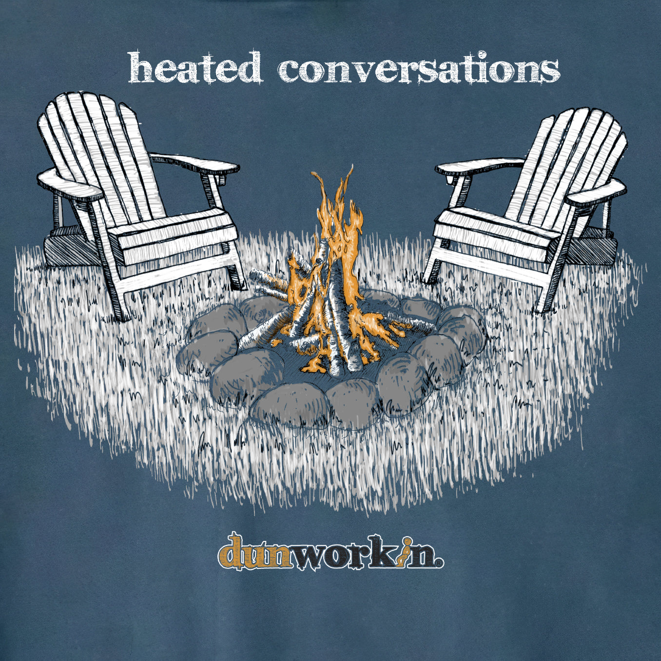 Heated Conversations Fleece Hoodie UNISEX