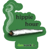 Sticker Hippie Hour Holographic Die Cut Sticker